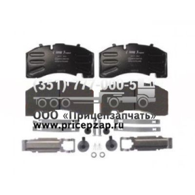 Колодки тормозные на диск SAF (аналог)